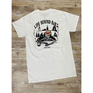 Fresh Vibes Life Behind Bars T-Shirt Mens Sz Small